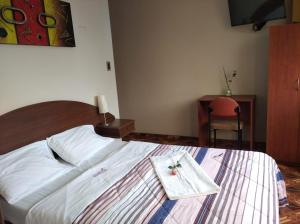Cama o camas de una habitación en Tamaris Hotel