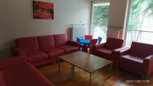 Posedenie v ubytovaní Zawoja1560 Apartamenty przy Aptece
