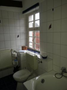 Een badkamer bij Hotel Blaues Haus