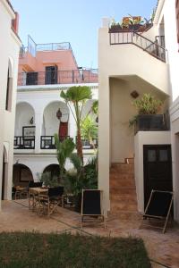 Balkon oz. terasa v nastanitvi Riad Spa Dar Nimbus