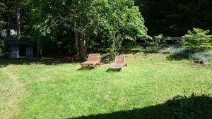 A garden outside Knödl-Alm Waldhäusl