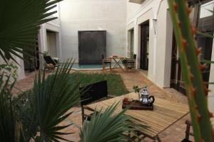 Vrt pred nastanitvijo Riad Spa Dar Nimbus