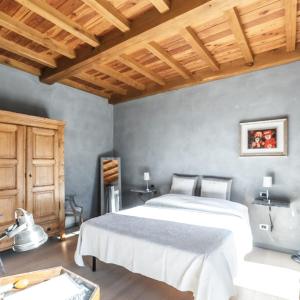 Posteľ alebo postele v izbe v ubytovaní Agriresort Villa Gelso- Adults Friendly