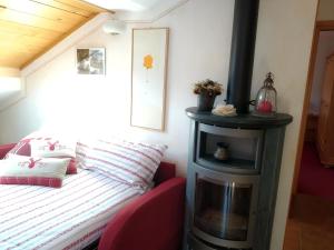 A bed or beds in a room at Chalet Stelvio