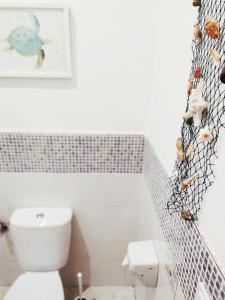 Kúpeľňa v ubytovaní Hostal Casa Nautilus