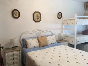 Uma cama ou camas num quarto em Casa Sousa
