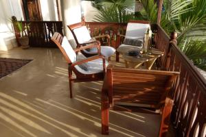 Posezení v ubytování Peponi Hotel Lamu - Kenya