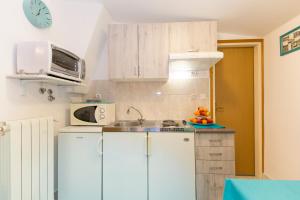 Kuchyň nebo kuchyňský kout v ubytování Studio apartman Branka + 22 fotografií