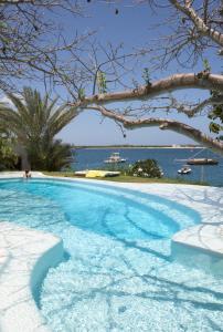 Bazén v ubytování Peponi Hotel Lamu - Kenya nebo v jeho okolí