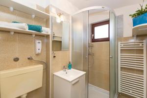 Koupelna v ubytování Studio apartman Branka