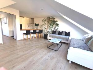 Posezení v ubytování Lieblingsplatz Neusiedl Appartement - Erhol dich gut