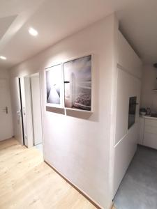Kuchyň nebo kuchyňský kout v ubytování Lieblingsplatz Neusiedl Appartement - Erhol dich gut