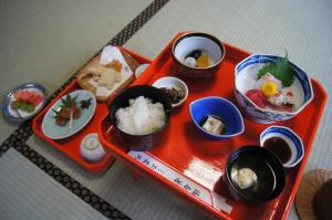 Frukostalternativ för gäster på Gyokuzoin