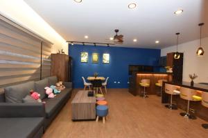 Χώρος καθιστικού στο 巢棧The Nest Inn 包棟民宿