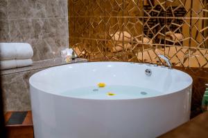 Koupelna v ubytování Bella Vita Hotel