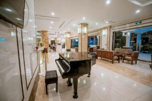 Posezení v ubytování Bella Vita Hotel