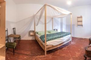 Postel nebo postele na pokoji v ubytování Bergamo home