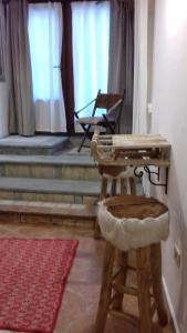 Posedenie v ubytovaní La Casetta Del Dahu