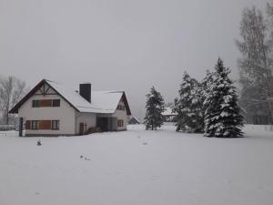 Obiekt Agroturystyka Aura zimą