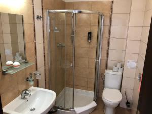 Kúpeľňa v ubytovaní Apartmán Eden