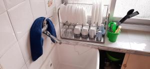 A kitchen or kitchenette at B&B Porta Nuova
