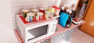 A kitchen or kitchenette at B&B Porta Nuova