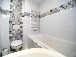 Kúpeľňa v ubytovaní Apartmány Habánská, celý dům