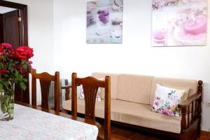 Posedenie v ubytovaní Charming apartment in Los Silos with terrace and barbecue