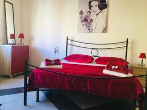 Posteľ alebo postele v izbe v ubytovaní b & b Jasmine