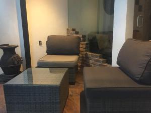 Posezení v ubytování Casa Acento