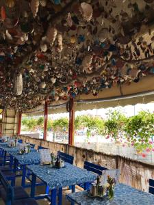 Restauracja lub miejsce do jedzenia w obiekcie Apartment Europe with Sea View