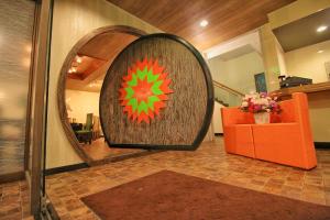 Posezení v ubytování SPA Inn Shirahama