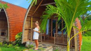 Umma Bali Menjangan Retreat外面的花园