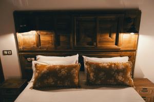 Postel nebo postele na pokoji v ubytování El Racó de Valderrobres