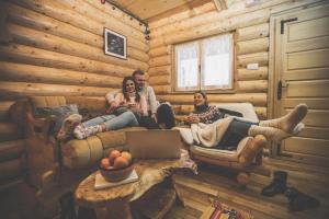 Posezení v ubytování Apartmani Žuti Leptir
