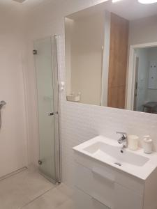 Koupelna v ubytování Apartament Jasińskiego z ogrodem + 22 fotografií