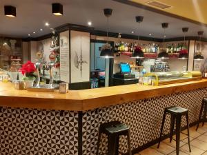 Lounge nebo bar v ubytování Hostal Jaime I