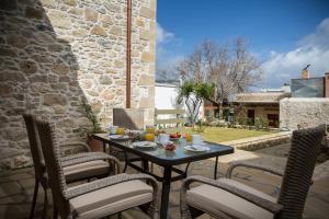 A patio or other outdoor area at Agarathos Deluxe Homes - Kaliviani -On the road to Balos