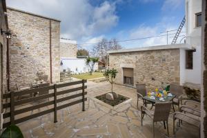 A patio or other outdoor area at Agarathos Deluxe Homes - Kaliviani -On the road to Balos
