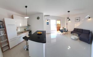 Kuchyň nebo kuchyňský kout v ubytování Apartman Petar