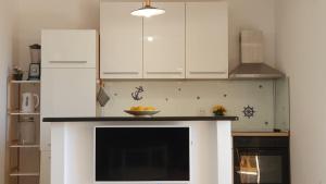 Kuchyň nebo kuchyňský kout v ubytování Apartman Petar