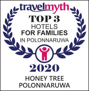 Certificato, attestato, insegna o altro documento esposto da Honey Tree Polonnaruwa