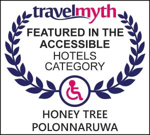 Certificato, attestato, insegna o altro documento esposto da Honey Tree Polonnaruwa