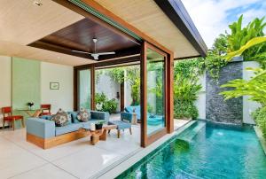 Bazén v ubytování Maca Villas & Spa Bali nebo v jeho okolí