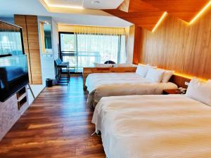 Letto o letti in una camera di Kenting Gala Vineyard