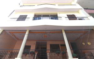 a view of the front of a building at DS Residency in Varanasi
