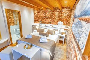 Posezení v ubytování New Lux Villa Merissima