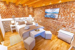 Posezení v ubytování New Lux Villa Merissima