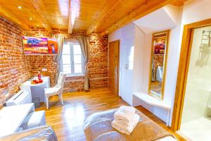 Posezení v ubytování New Lux Villa Merissima