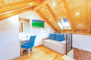 Posezení v ubytování New Lux Villa Merissima